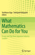 What Mathematics Can Do for You: Essays and Tips from Japanese Industry Leaders