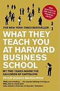 What They Teach You at Harvard Business School: My Two Years Inside the Cauldron of Capitalism