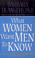 What Women Want Men to Know: The Ultimate Book about Love, Sex, and Relationships for You and the Man You Love