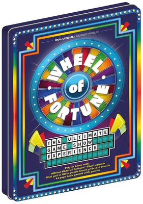 Wheel of Fortune Game Tin: With Official Wheel of Fortune Wheel Spinner and Tons of Puzzles! - Igloobooks