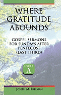 Where Gratitude Abounds