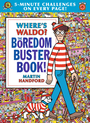 Where's Waldo? the Boredom Buster Book: 5-Minute Challenges: (Hidden Object Activity Book with Search & Find Puzzles, Mazes, Connect-The-Dots, Coloring Pages, Word Searches & Spot-The-Difference Games) - 