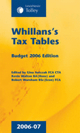 Whillans Tax Tables: Budget Edition - Antczak, Gina, and Wareham, Robert