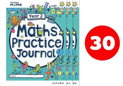 White Rose Maths Practice Journals Year 2 Workbooks: Pack of 30 - Connolly, Mary-Kate