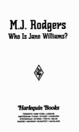 Who is Jane Williams?