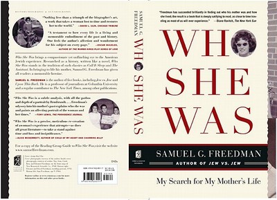 Who She Was: My Search for My Mother's Life - Freedman, Samuel G