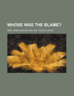 Whose Was the Blame?