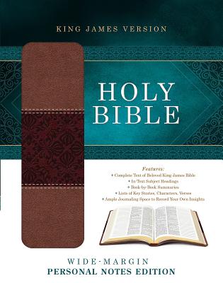 Wide-Margin Personal Notes Bible-KJV - Publishing, Barbour