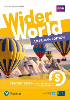 Wider World American Edition Starter Student Book & Workbook with PEP Pack - Zervas, Sandy, and Bright, Catherine, and Vassilatou, Tasia