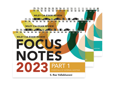 Wiley CIA 2023 Focus Notes: Complete Set