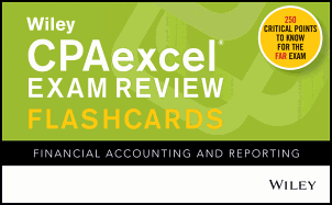 Wiley Cpaexcel Exam Review 2020 Flashcards: Financial Accounting and Reporting