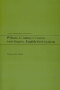 William J. Gedney's Concise Saek-English, English-Saek Lexicon