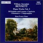 William Sterndale Bennett: Piano Works, Vol. 3 - Ilona Prunyi (piano)