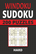 Windoku Sudoku: 200 Hard Puzzles For Kids, Teens, Adults, Seniors