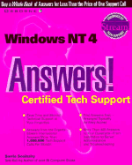 Windows NT 4 Answers - Sosinsky, Barrie, Ph.D., and Ivens, Kathy