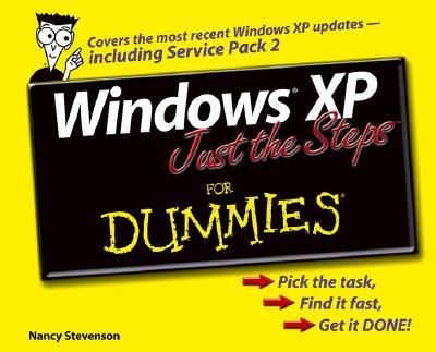 Windows XP Just the Steps for Dummies - Stevenson, Nancy