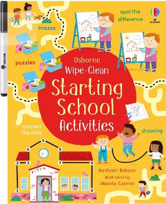 Wipe-Clean Starting School Activities - Robson, Kirsteen