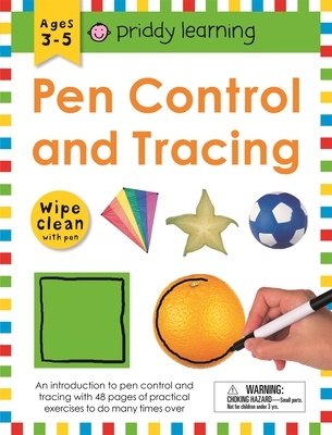 Wipe Clean Workbook: Pen Control and Tracing (Enclosed Spiral Binding): An Introduction to Pen Control with Practical Exercises to Do Again and Again - Priddy, Roger