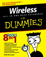 Wireless All-In-One Desk Reference for Dummies - Carter, Todd