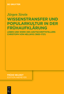 Wissenstransfer und Popularkultur in der Frhaufklrung