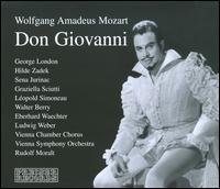 Wolfgang Amadeus Mozart: Don Giovanni - Bruno Walter (cembalo); Eberhard Wchter (baritone); George London (baritone); George Neikrug (cello);...