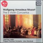 Wolfgang Amadeus Mozart: The 5 Violin Concertos - Josef Suk (violin); Prague Chamber Orchestra; Libor Hlavacek (conductor)