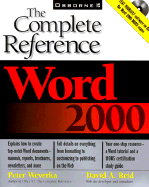 Word 2000: The Complete Reference - Weverka, Peter, and Reid, David A