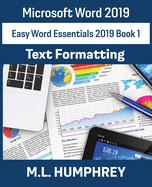 Word 2019 Text Formatting