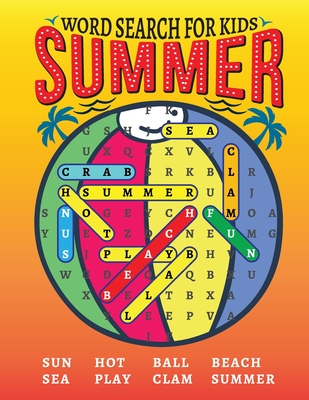 Word Search Book for Kids 8-12: Word Find Book for Kids, Summer Word Search Book for Children, Word Puzzle Book for Kids - Bidden, Laura