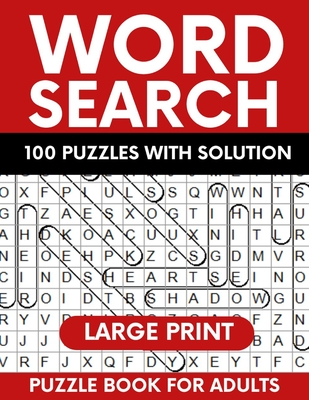 Word Search Puzzle Book for Adults: Over 2000 Words Relaxing and Activity Brain Game Creative Gift for Young Teens Seniors Elderly Woman Men and more! - Lee, Justina