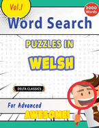 Word Search Puzzles in Welsh for Advanced - Awesome! Vol.1 - Delta Classics