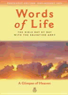 Words of Life: May-August 2004: The Bible Day by Day with the Salvation Army