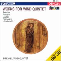 Works for Wind Quintet - Jean-Claude Jaboulay (oboe); Richard Vieille (clarinet); Taffanel Wind Quintet