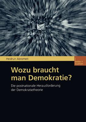 Wozu Braucht Man Demokratie?: Die Postnationale Herausforderung Der Demokratietheorie - Abromeit, Heidrun