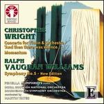 Wright: Concerto for Violin & Orchestra 'And then there was Silence ...'; Momentum: Vaughan Williams: Symphony No. 5