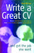 Write a Great CV