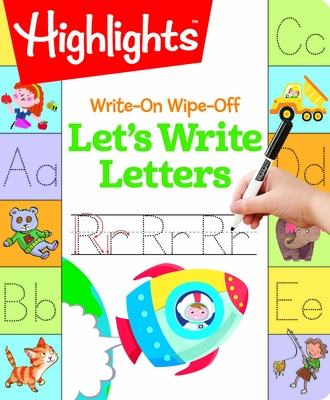 Write-On Wipe-Off Let's Write Letters - Highlights (Creator)