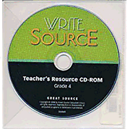 Write Source: Teacher's Resource CD-ROM Grade 4 2006