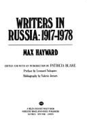 Writers in Russia, 1917-1978 - Hayward, Max