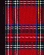 Writing Journal: Scottish Gifts for him or her; Lined Paper Notebook for Creative Writers or Personal Use (A large SOFTBACK with a PRINTED IMAGE of tartan from our Plaid in Red range)