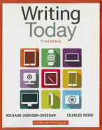 Writing Today Plus Mywritinglab with Pearson Etext -- Access Card Package