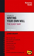 Writing Your Own Will: The Easyway