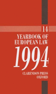 Yearbook of European Law: 1994