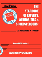 Yearbook of Experts, Authorities & Spokespersons, Vol. 28, No 1.