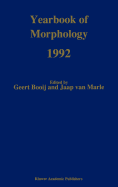 Yearbook of Morphology 1992