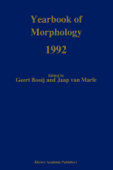 Yearbook of Morphology 1992