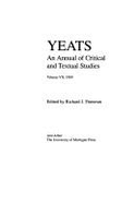 Yeats Annual Critical Textual Studies 1989 Yeats