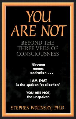 You Are Not: Beyond the Three Veils of Consciousness - Wolinsky, Stephen, PH.D.