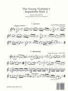 Young Violinist's Repertoire: (Violin)