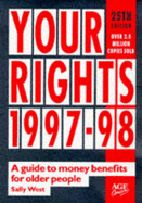 Your Rights: A Guide to Money Benefits for Older People - West, Sally